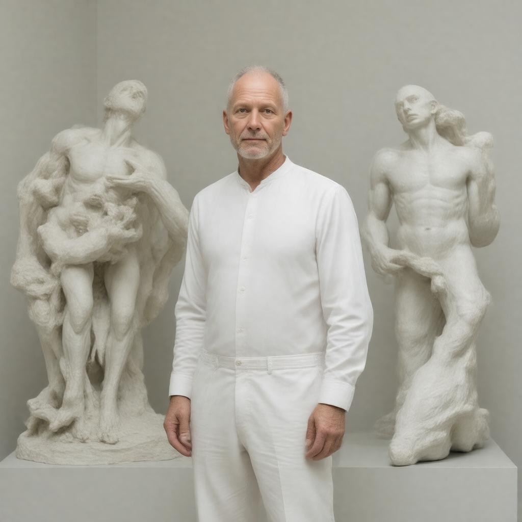 AI-created image of Matthew Barney