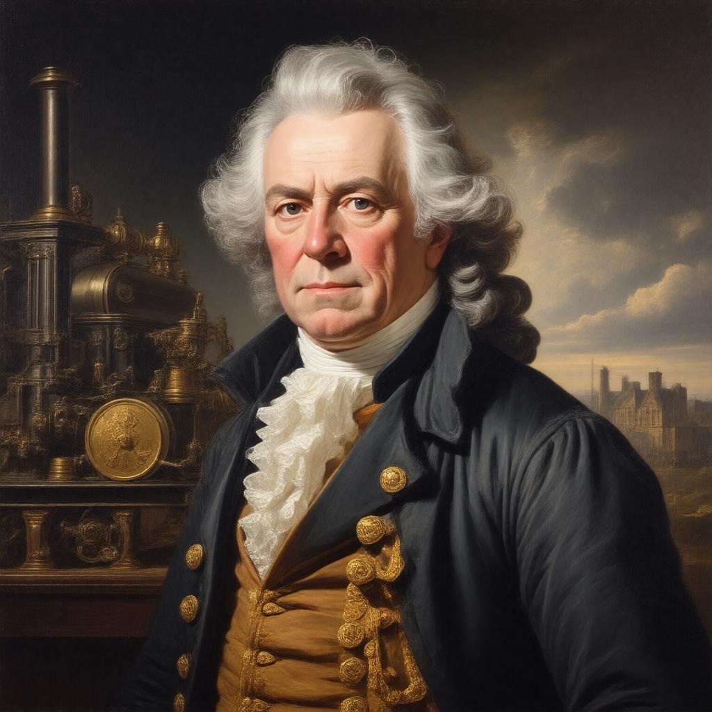 AI-created image of Matthew Boulton