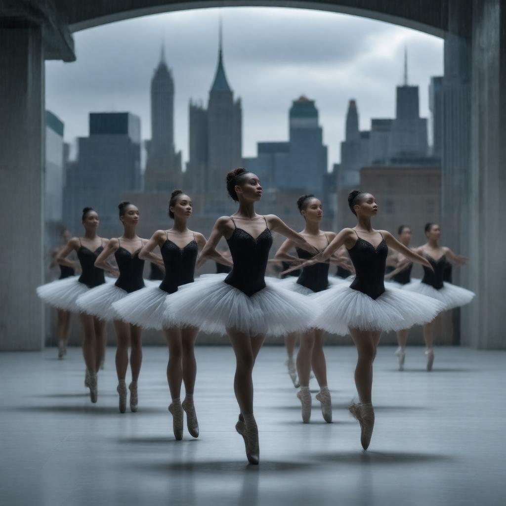 AI-created image of Matthew Bourne's New Adventures