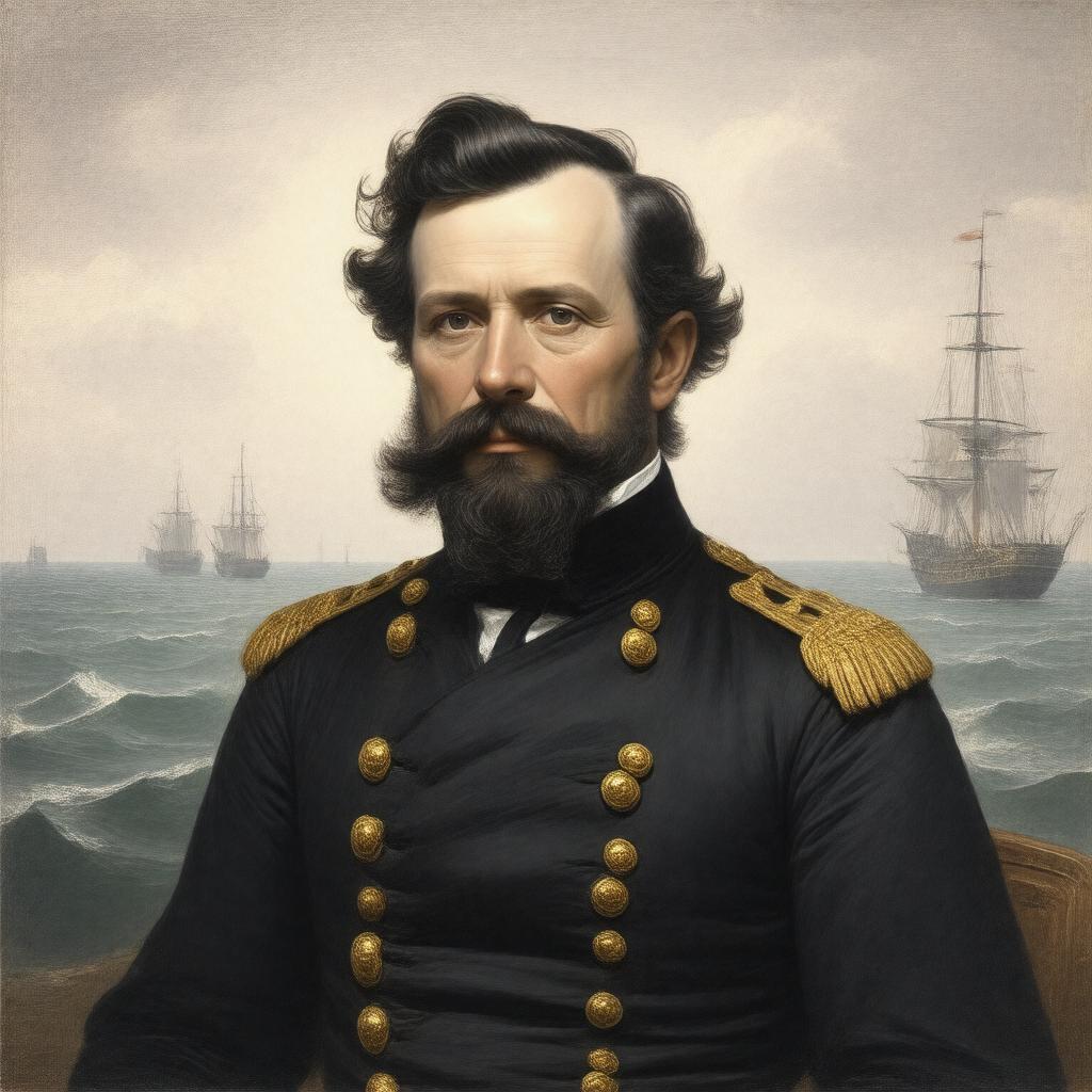 AI-created image of Matthew Fontaine Maury