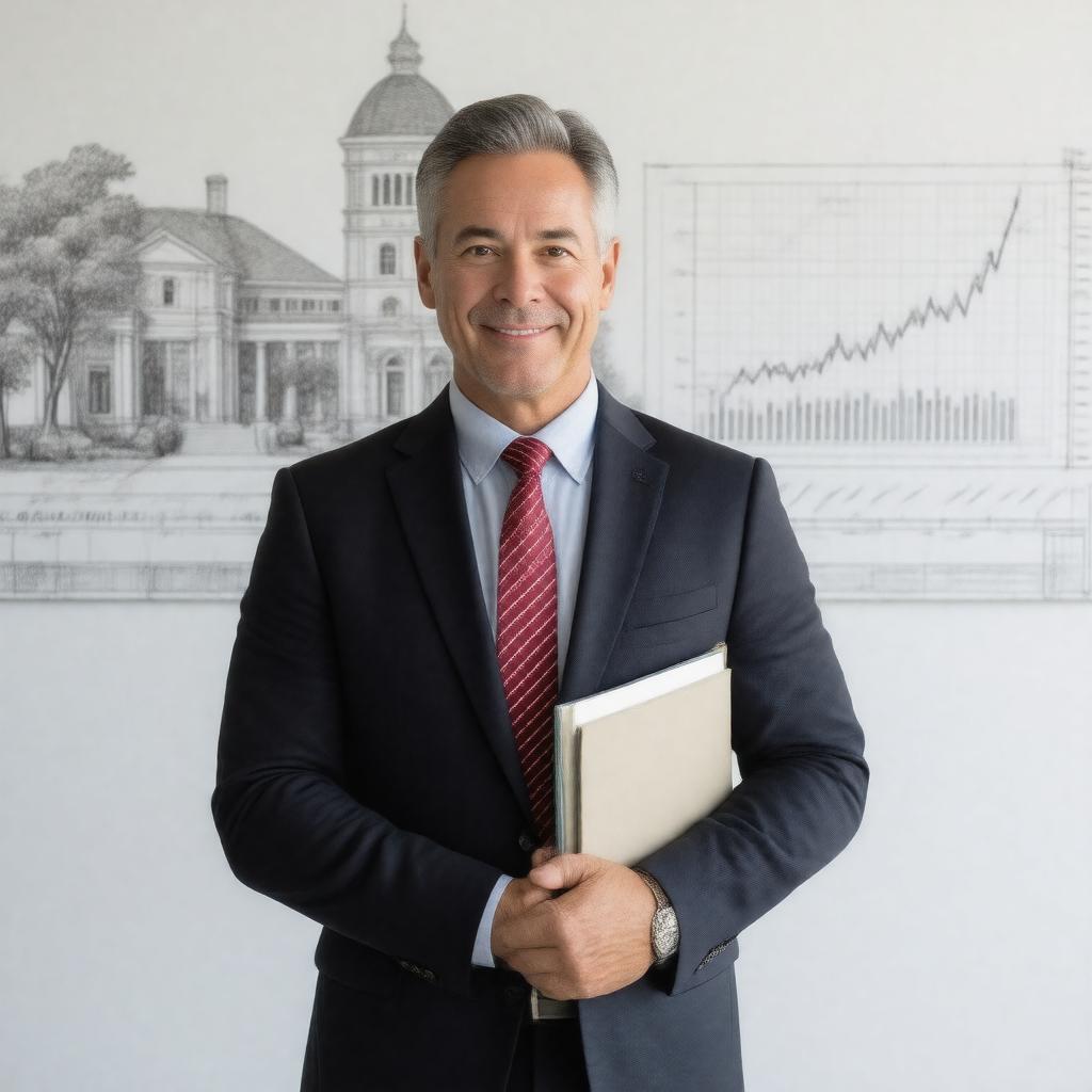 Click to view larger image AI-created image of Matthew Gentzkow