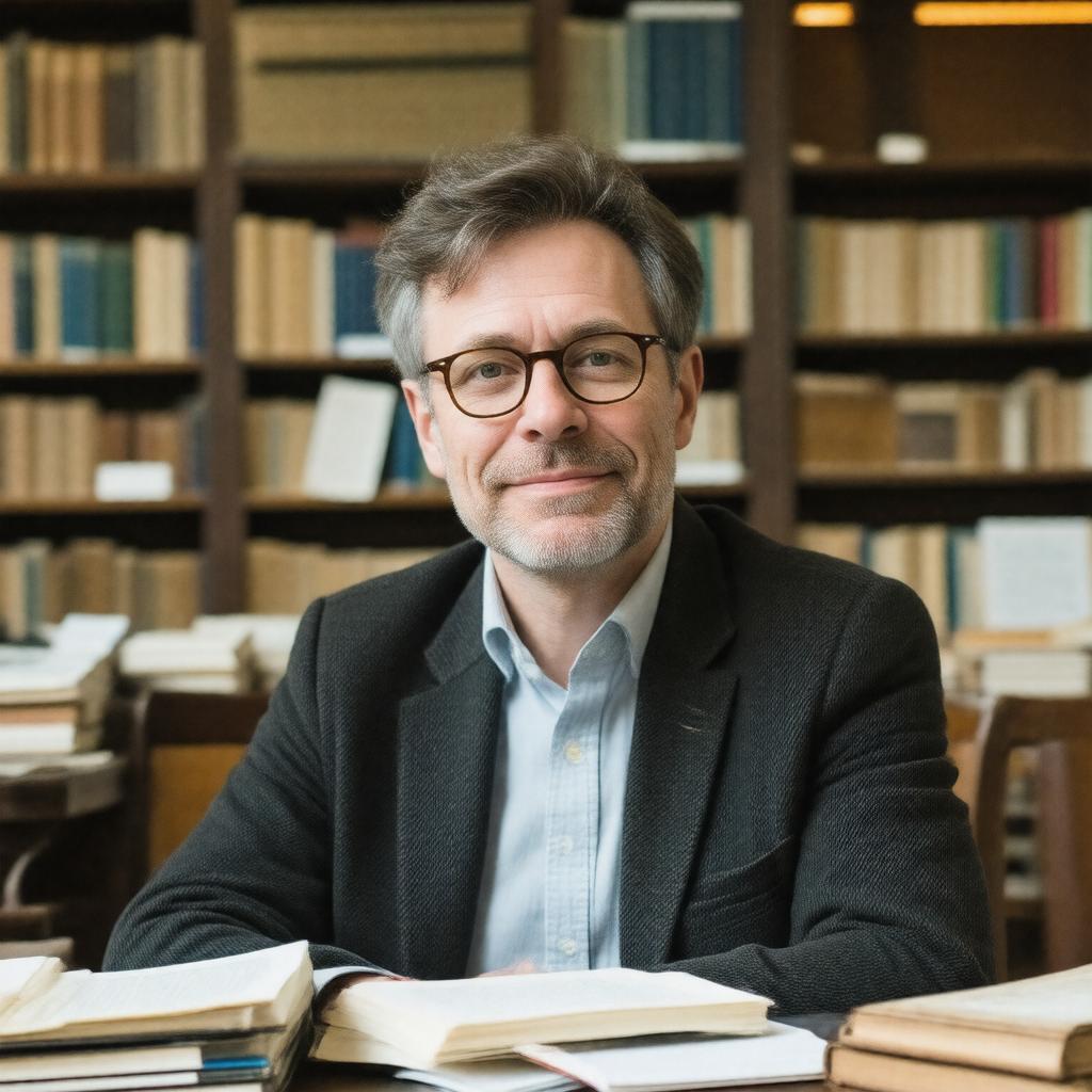 AI-created image of Matthew Huxley