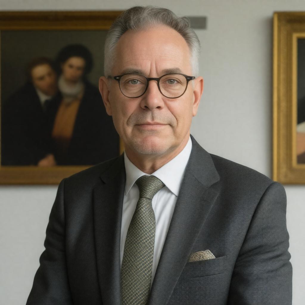 Click to view larger image AI-created image of Matthew Teitelbaum