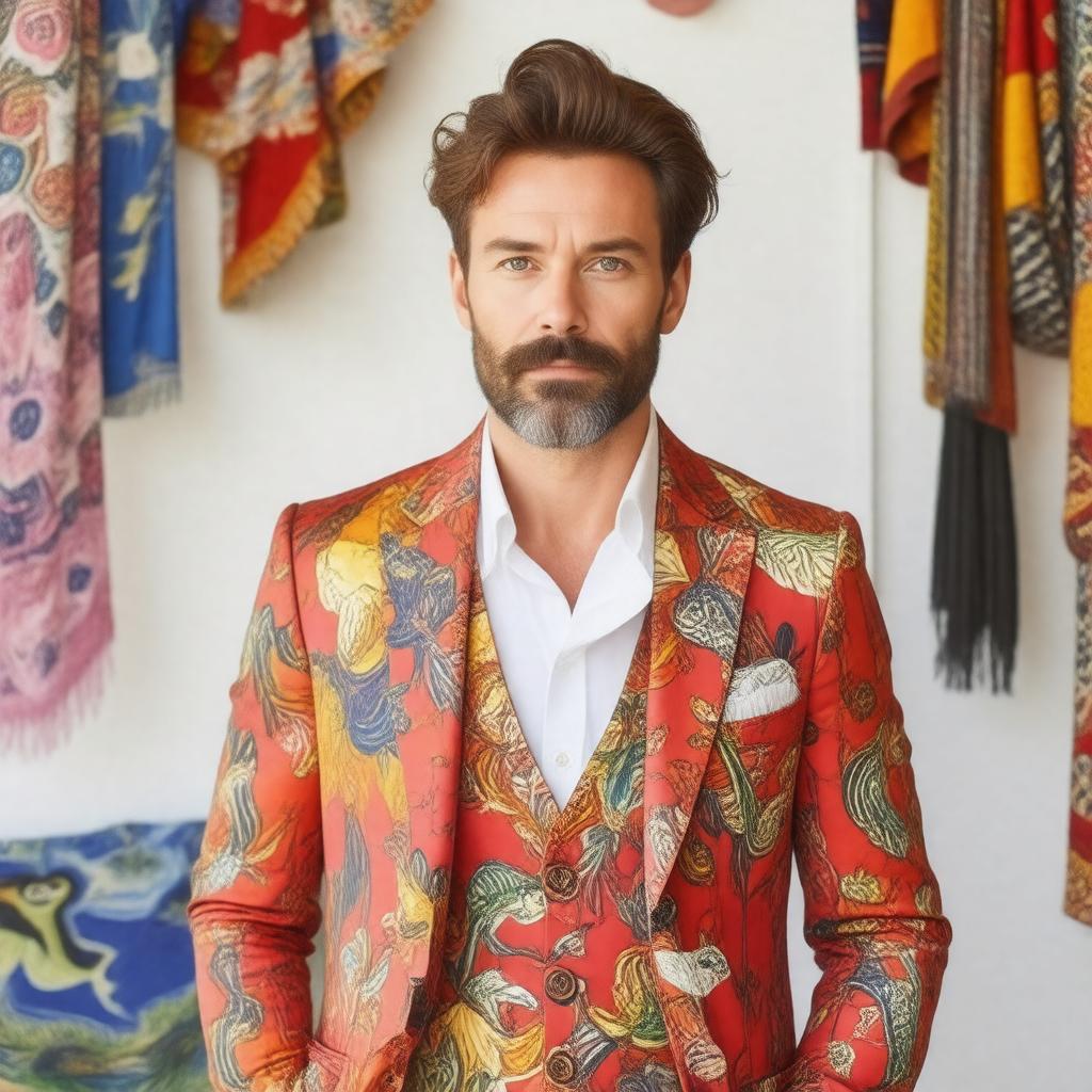 AI-created image of Matthew Williamson