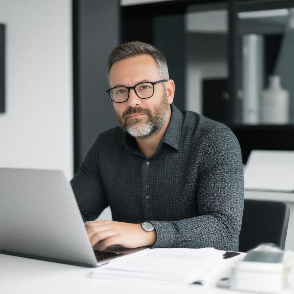 AI-created image of Matthew Yglesias