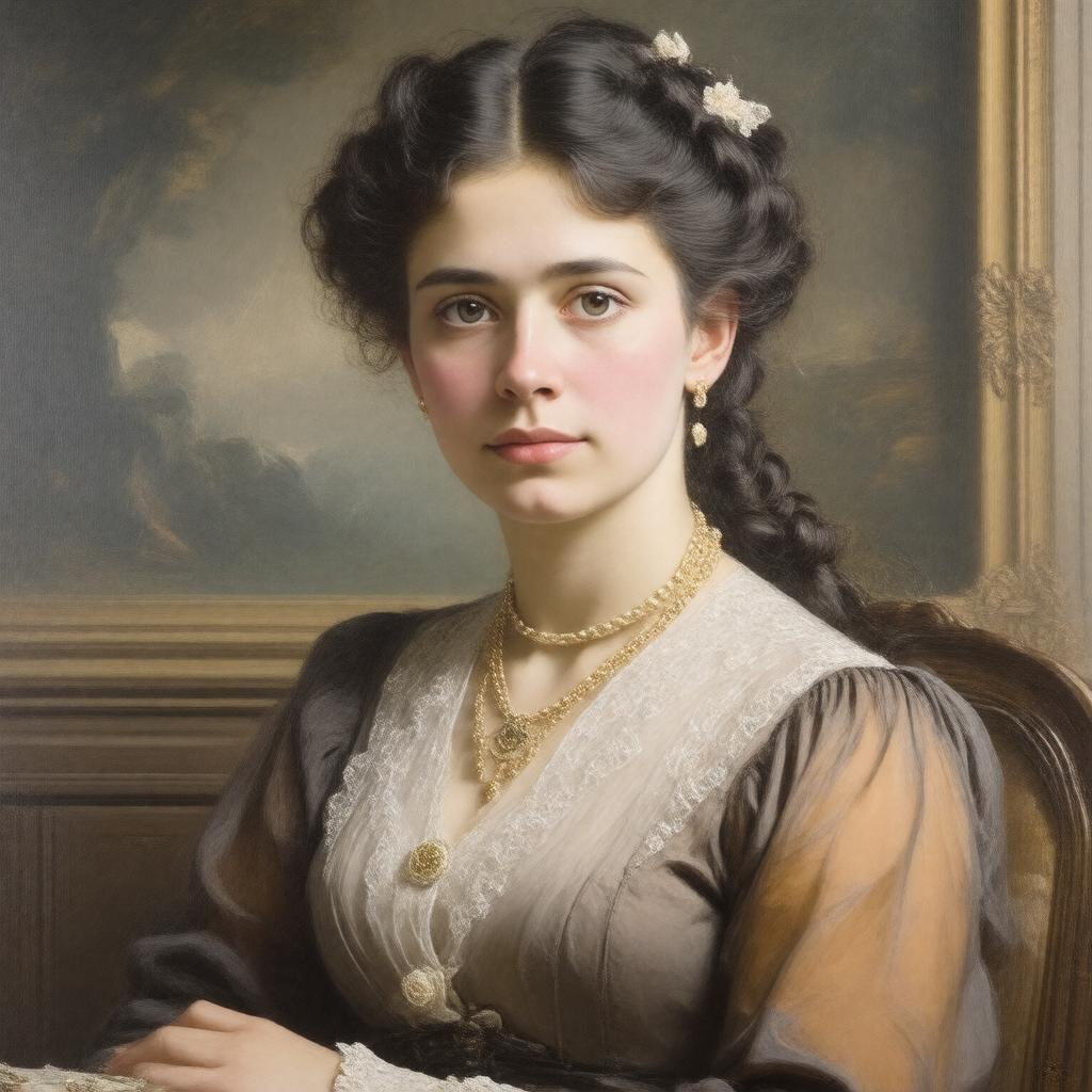 AI-created image of Maud du Puy