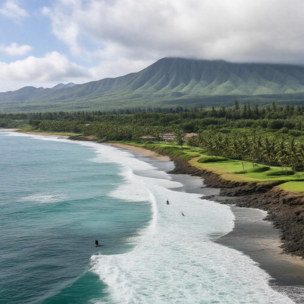 AI-created image of Maui