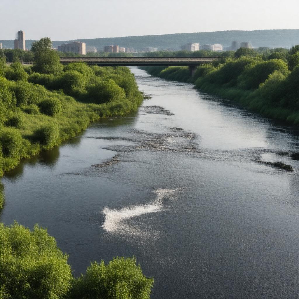 AI-created image of Maumee River