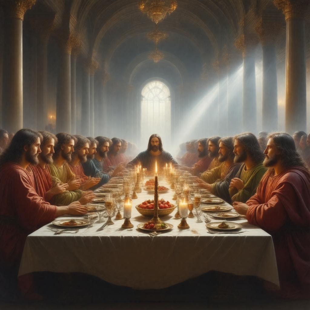 AI-created image of Maundy Thursday