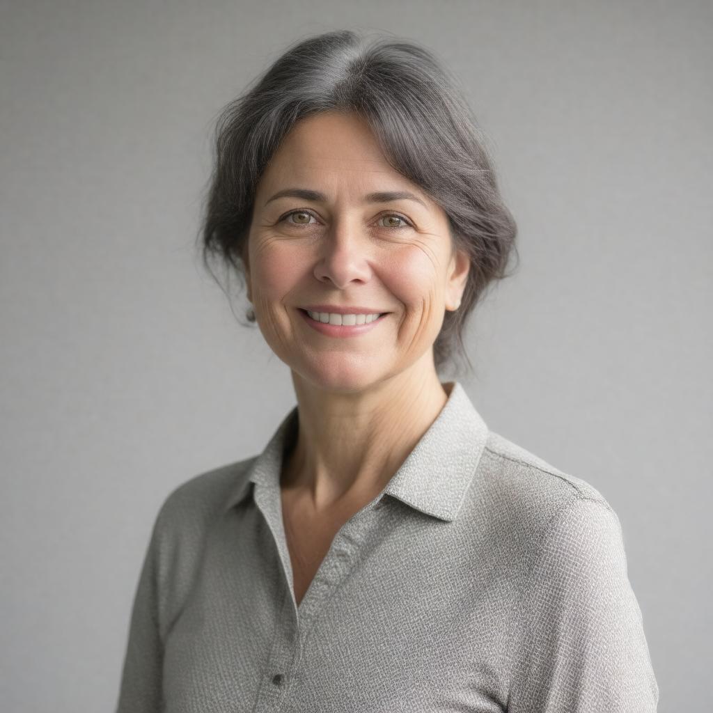 Click to view larger image AI-created image of Maureen Thompson