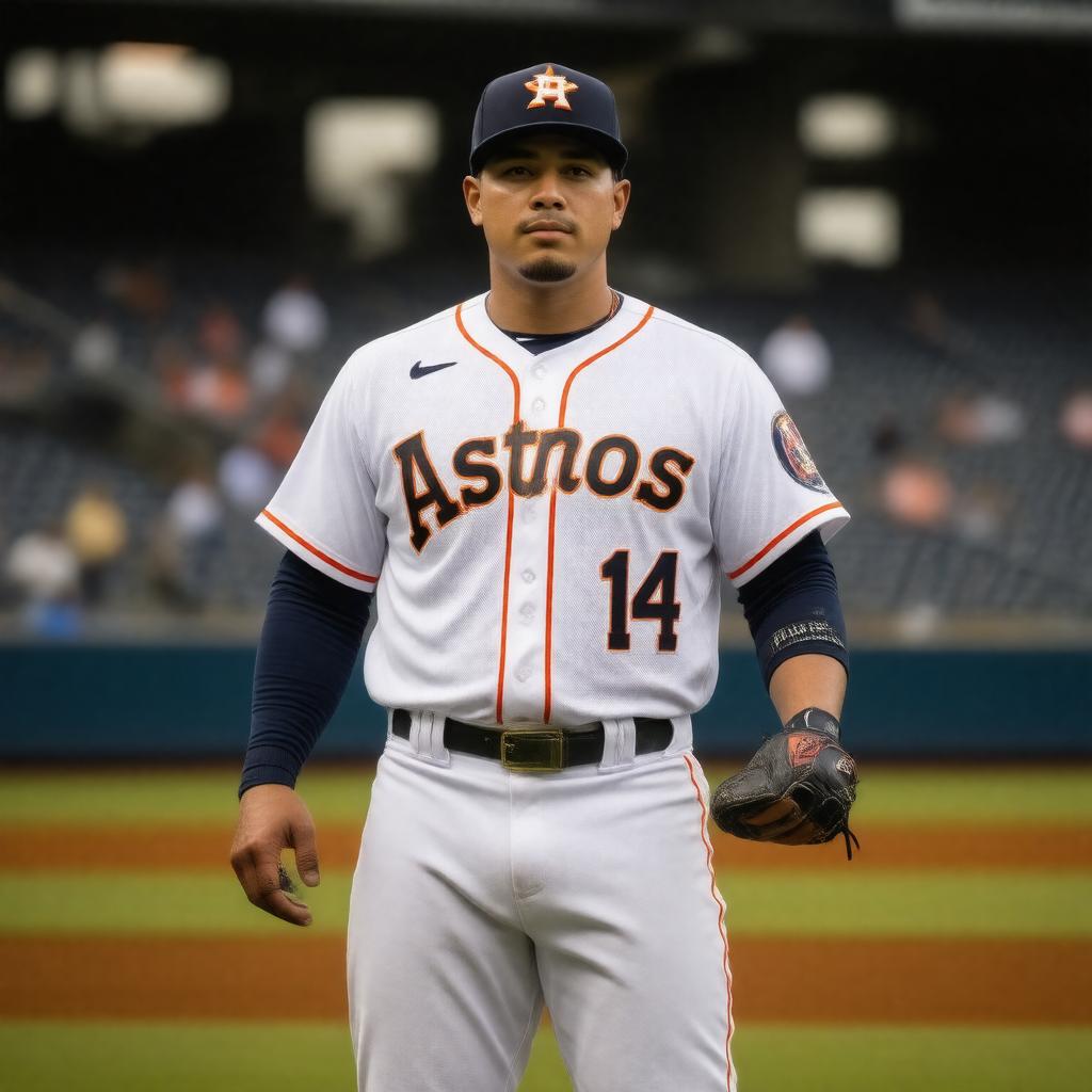 AI-created image of Mauricio Dubón