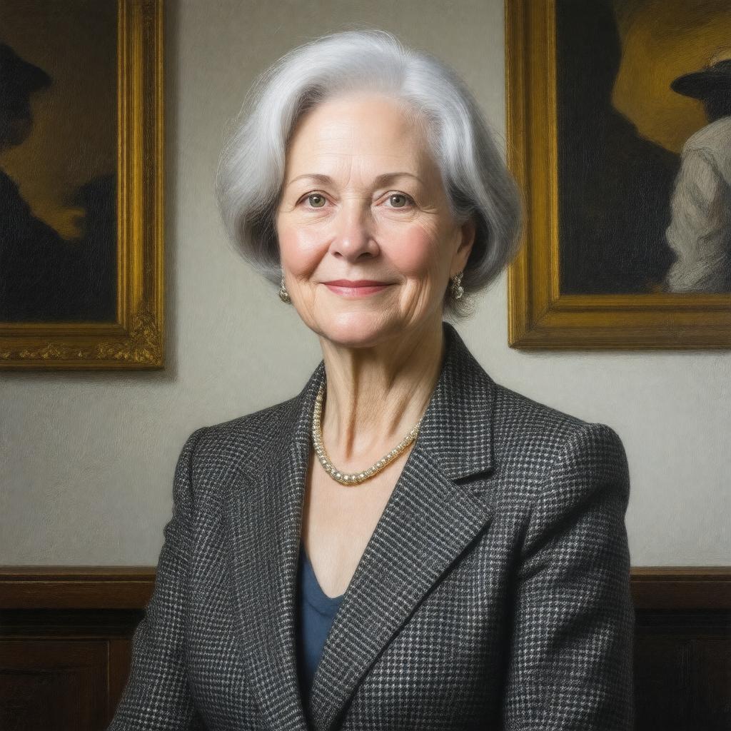 AI-created image of Maurie McInnis