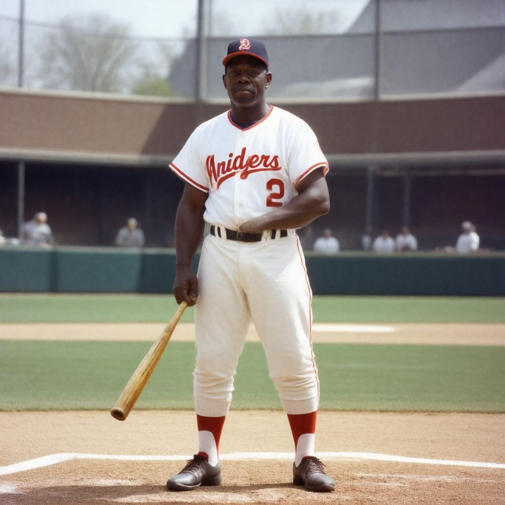 AI-created image of Maury Wills