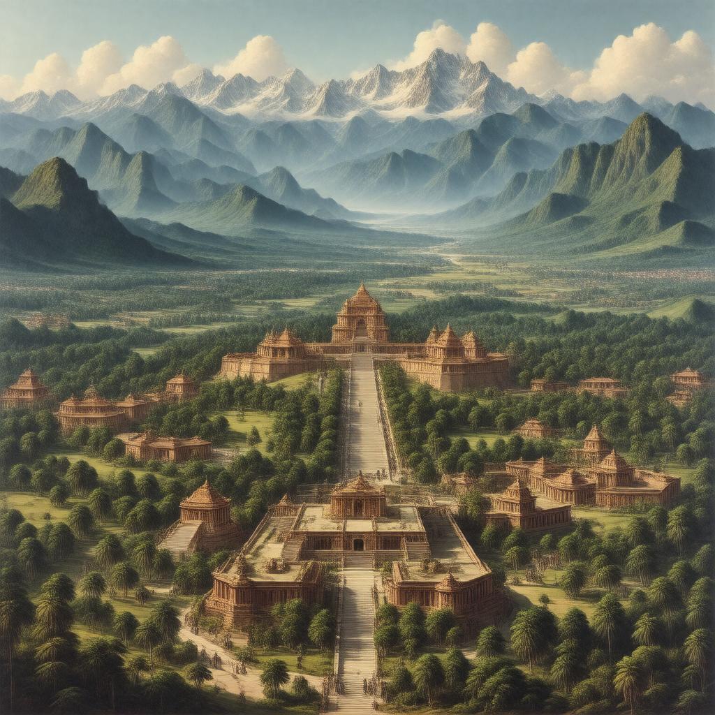 AI-created image of Maurya Empire