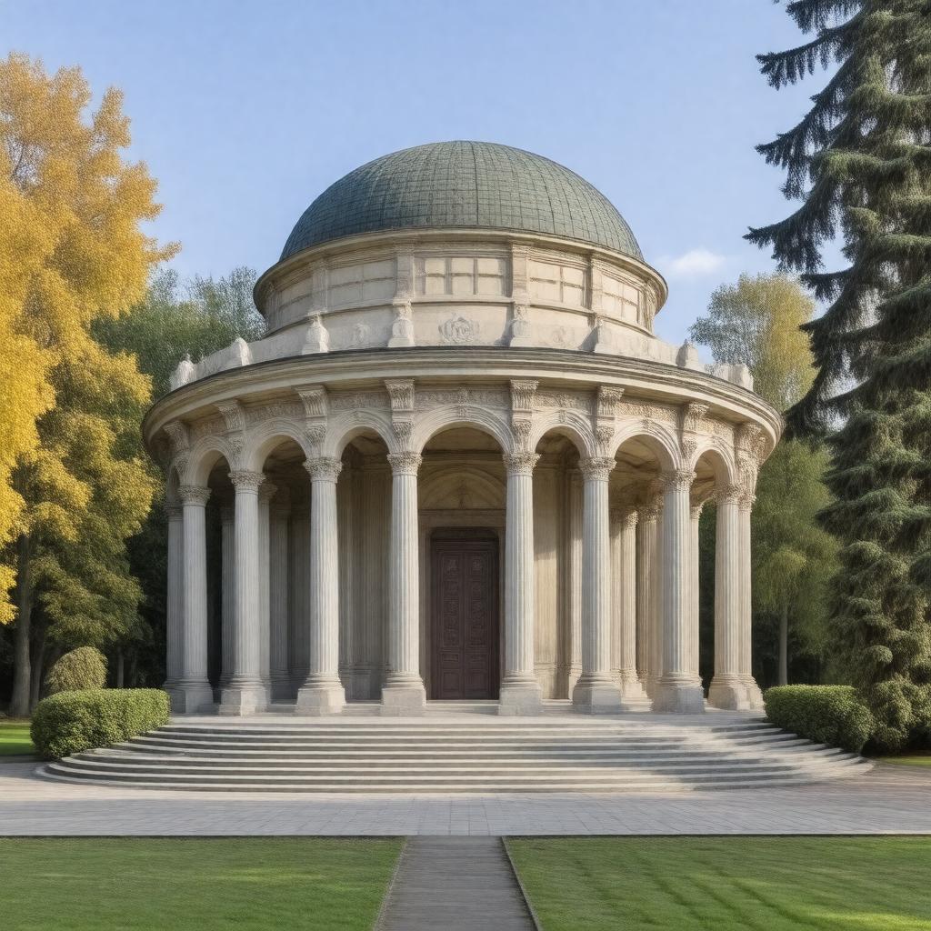 AI-created image of Mausoleum of the Grand Dukes of Hesse