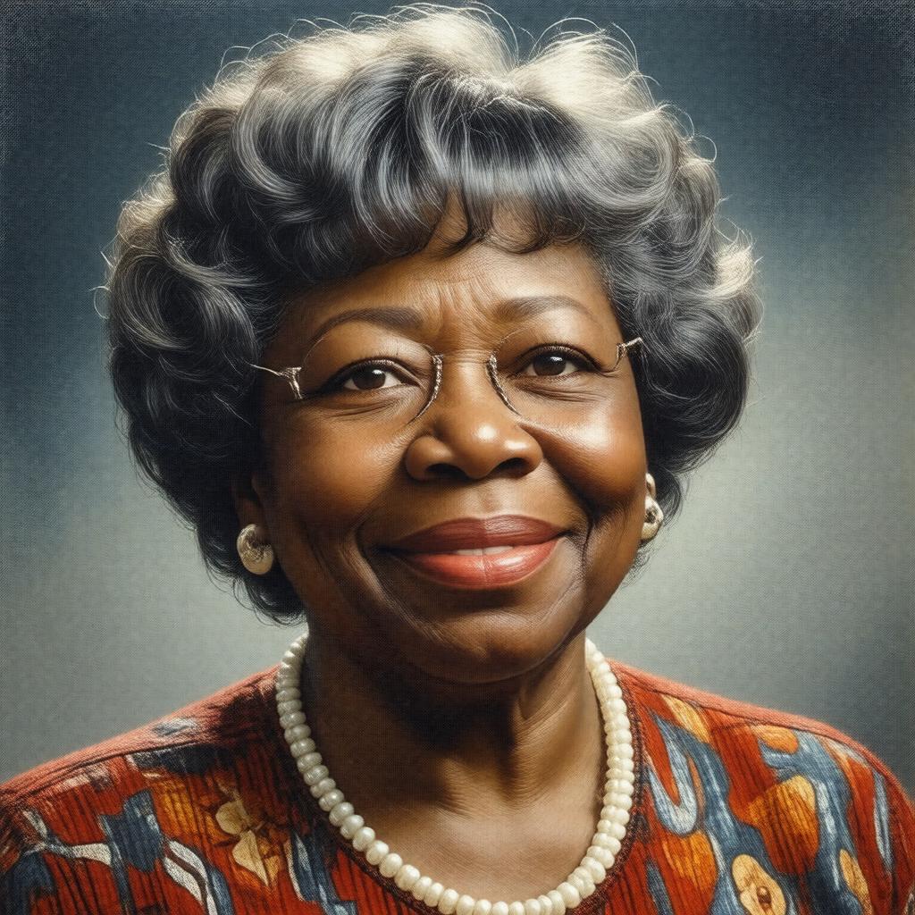 AI-created image of Mavis Staples
