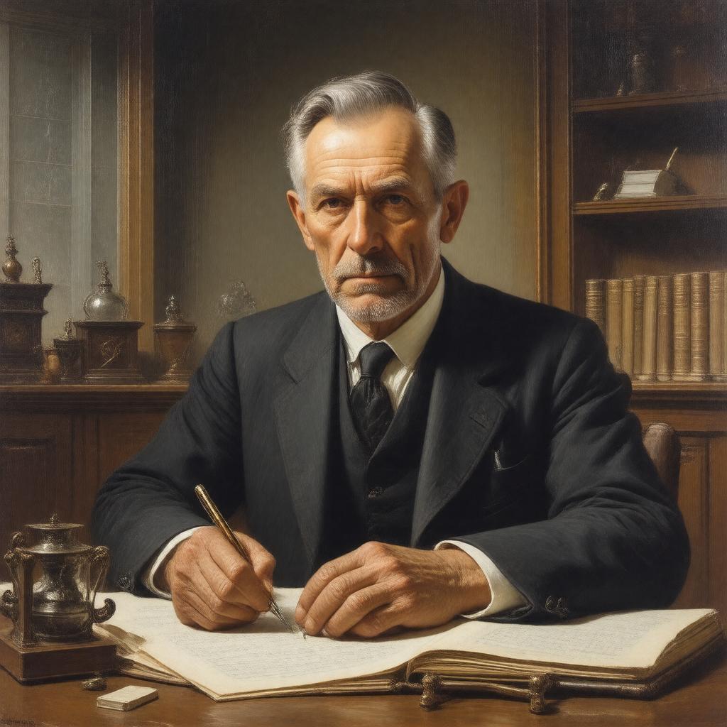 AI-created image of Max Dehn