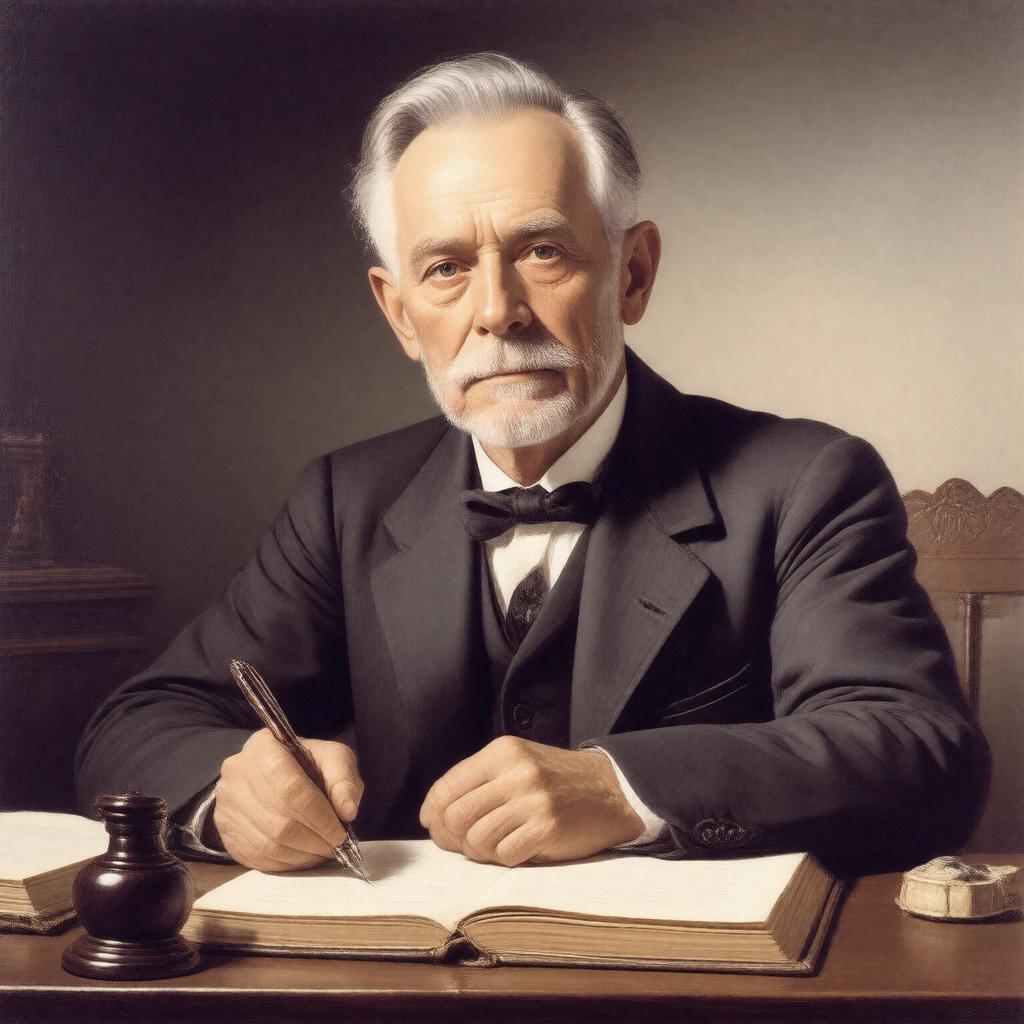 AI-created image of Max Ehrmann