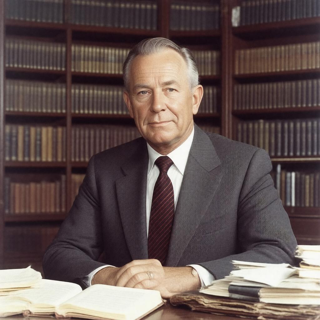 AI-created image of Max Franklin Millikan