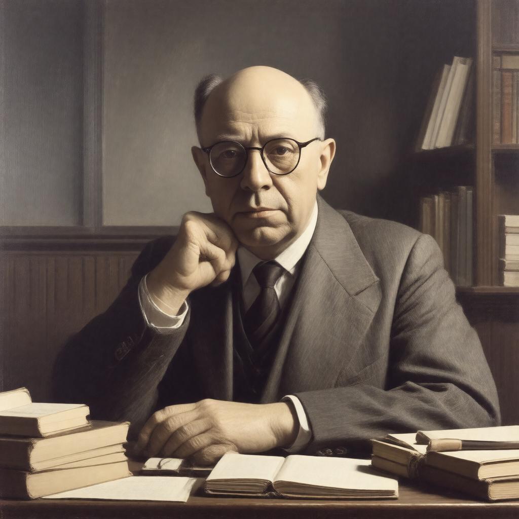 AI-created image of Max Horkheimer