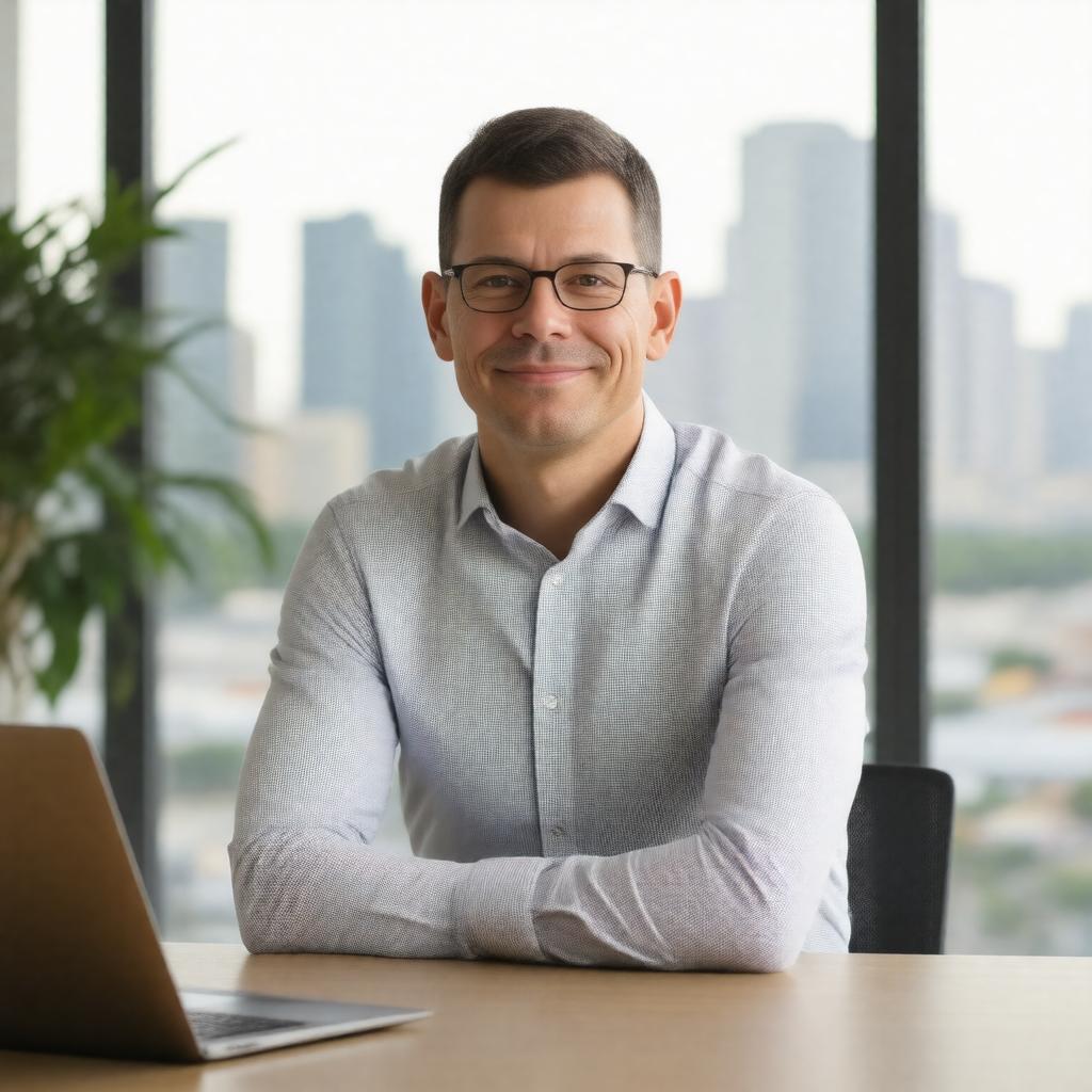 AI-created image of Max Levchin