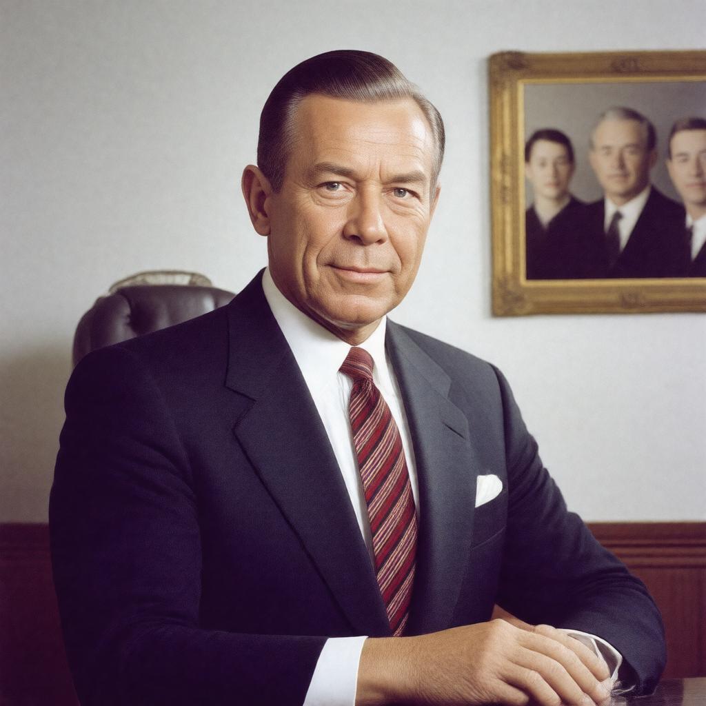 AI-created image of Max M. Gilford