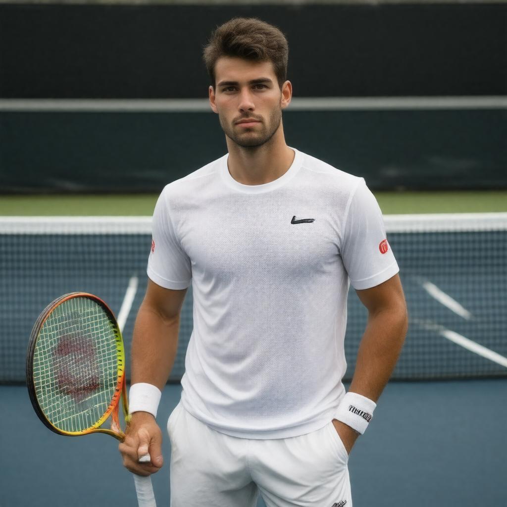 AI-created image of Max Mirnyi