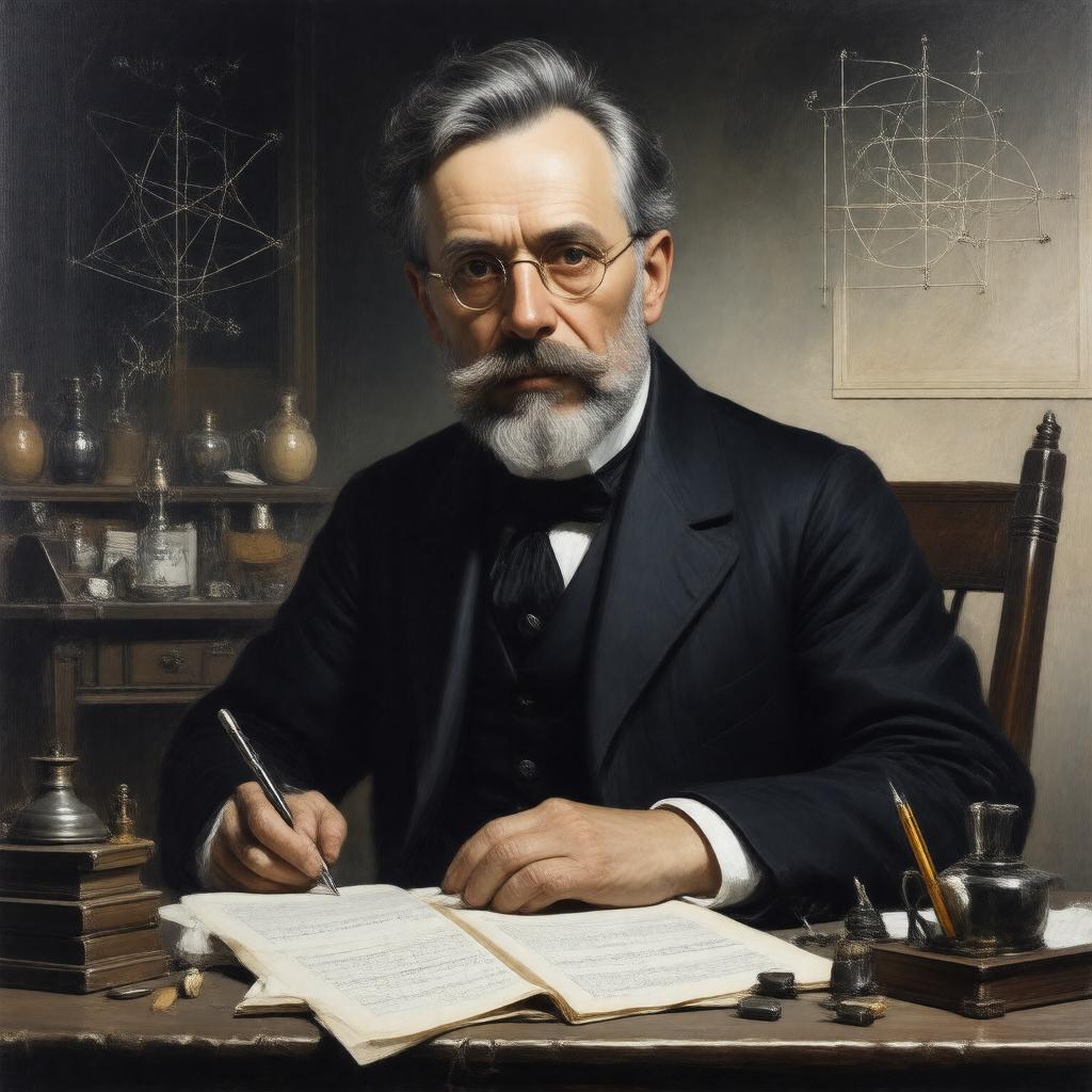 AI-created image of Max Noether