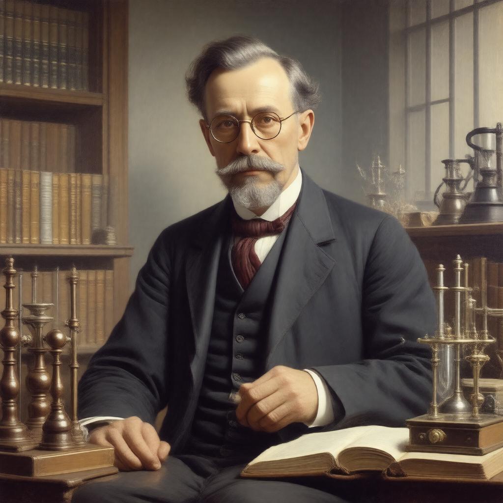 AI-created image of Max Planck