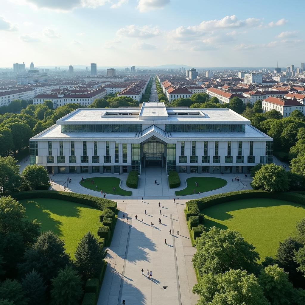 AI-created image of Max Planck Society