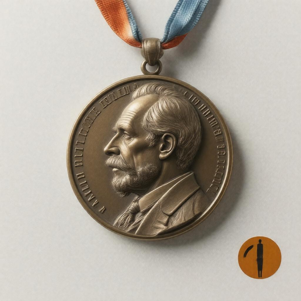 AI-created image of Max von Laue Medal