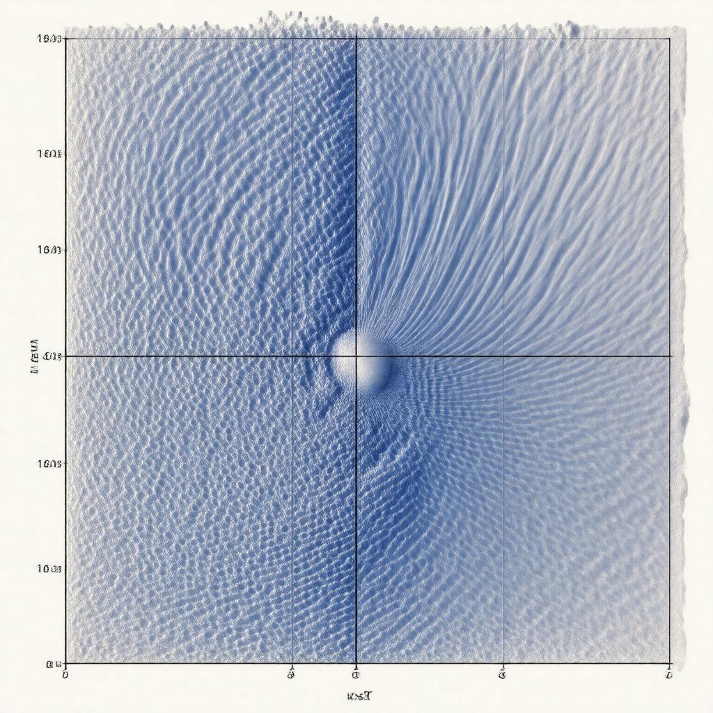 AI-created image of Maxwell–Boltzmann distribution