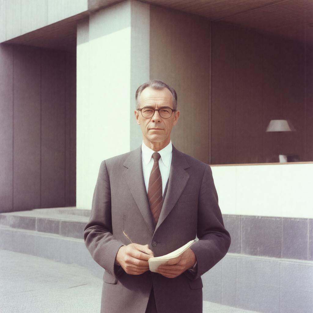 AI-created image of Maxwell Fry