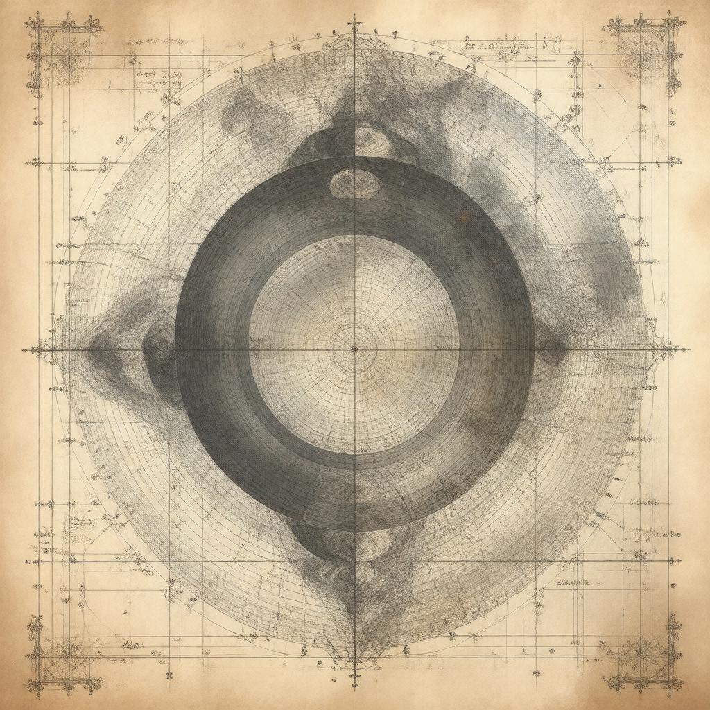 AI-created image of Maxwell's equations