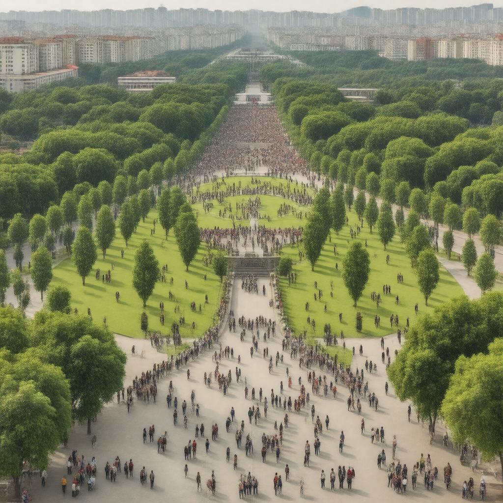 AI-created image of May 1 Park