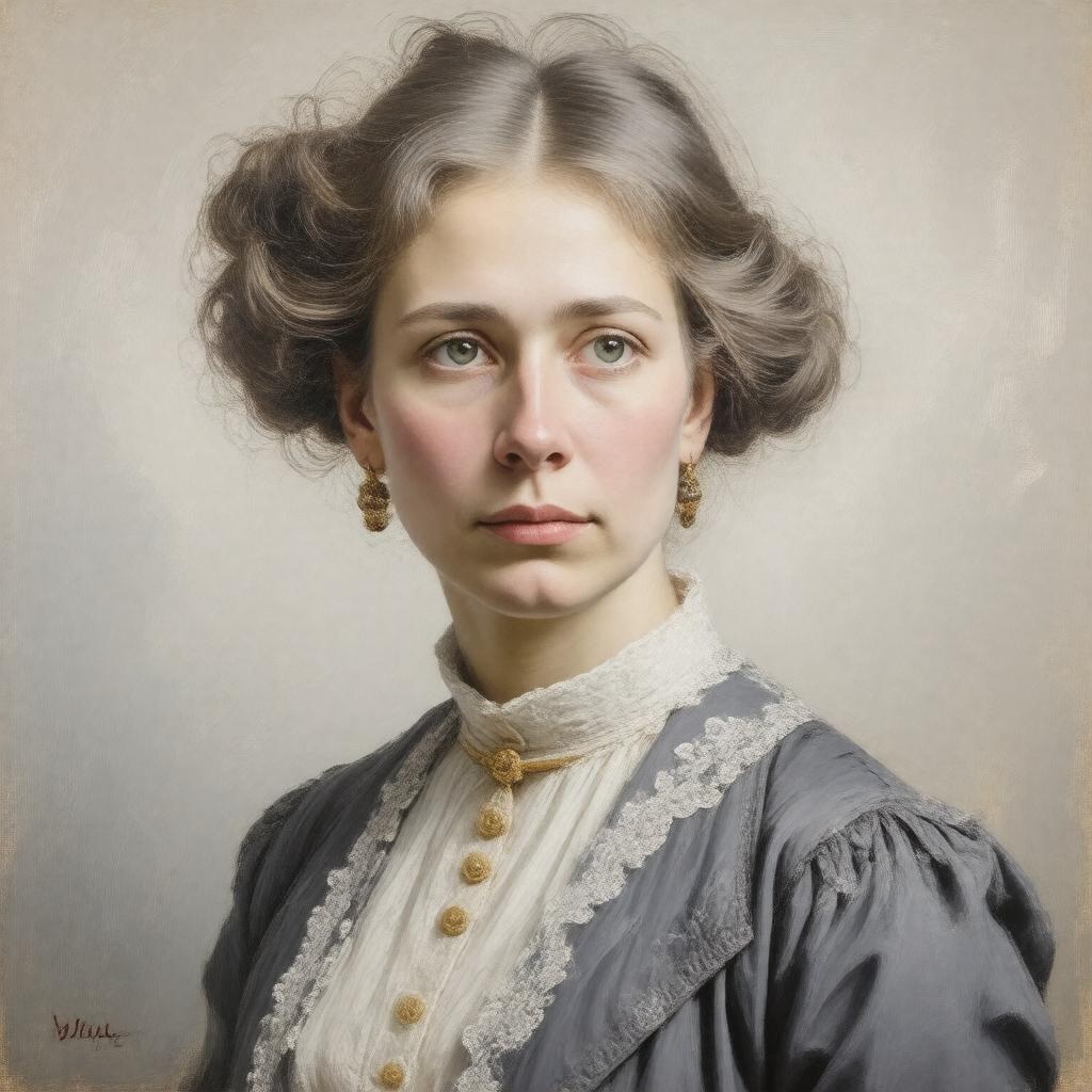 AI-created image of May Wallas