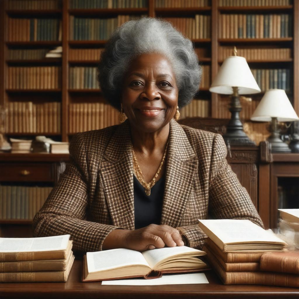 AI-created image of Maya Angelou