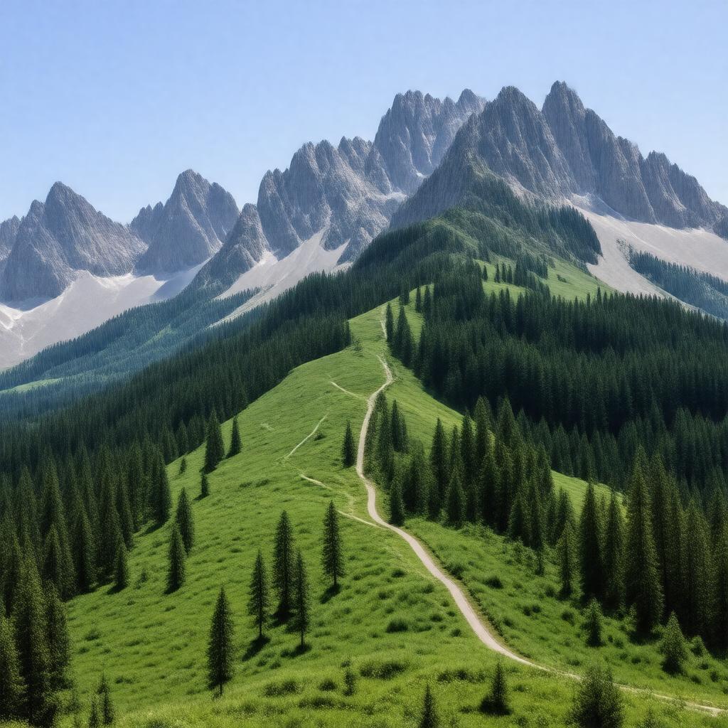 AI-created image of Mayacamas Mountains