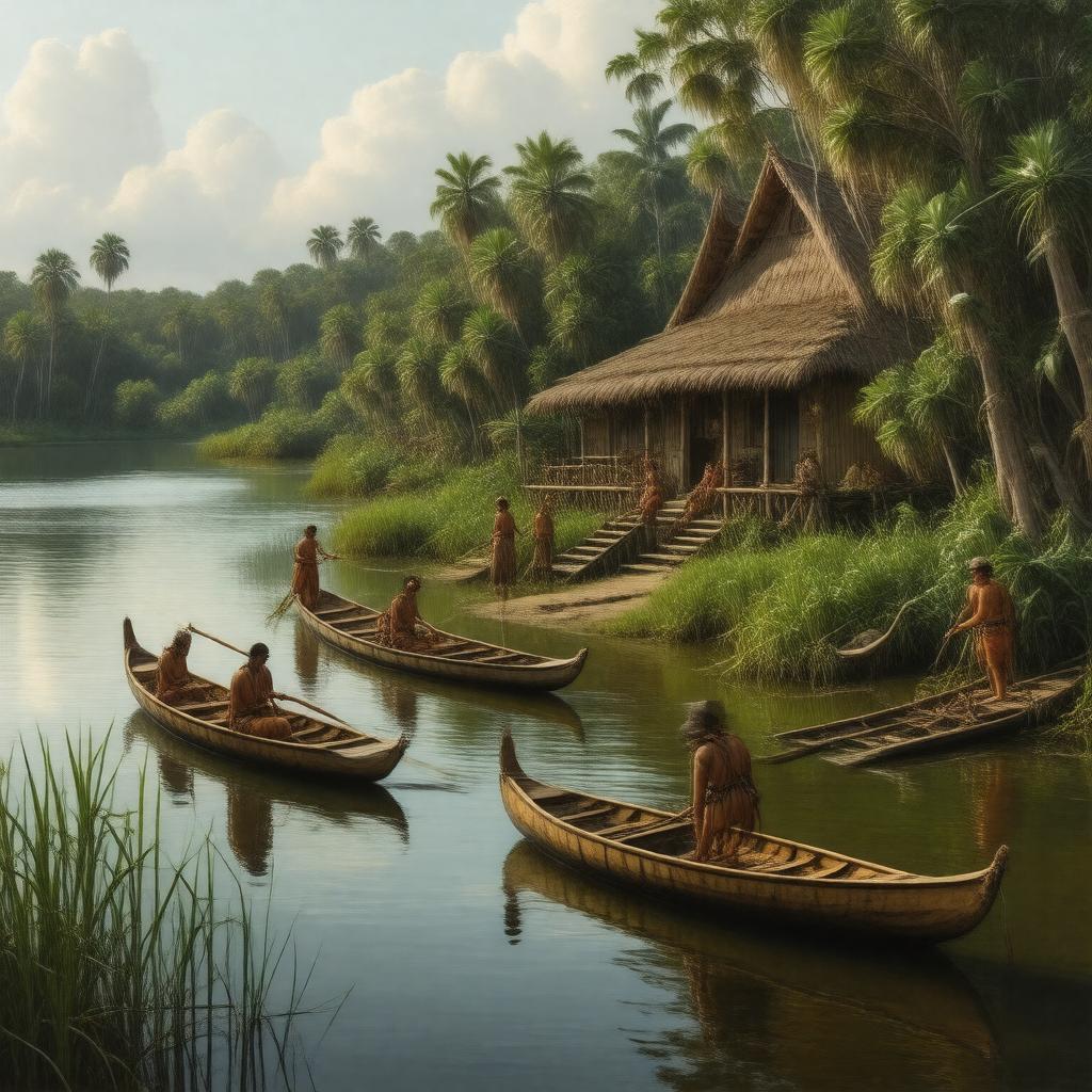 Click to view larger image AI-created image of Mayaimis (Native American tribe)