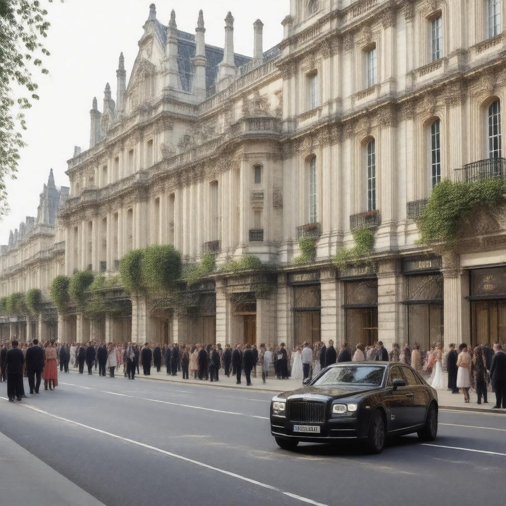 AI-created image of Mayfair, London, England