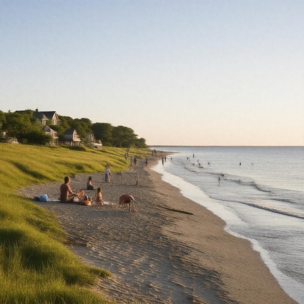 AI-created image of Mayflower Beach