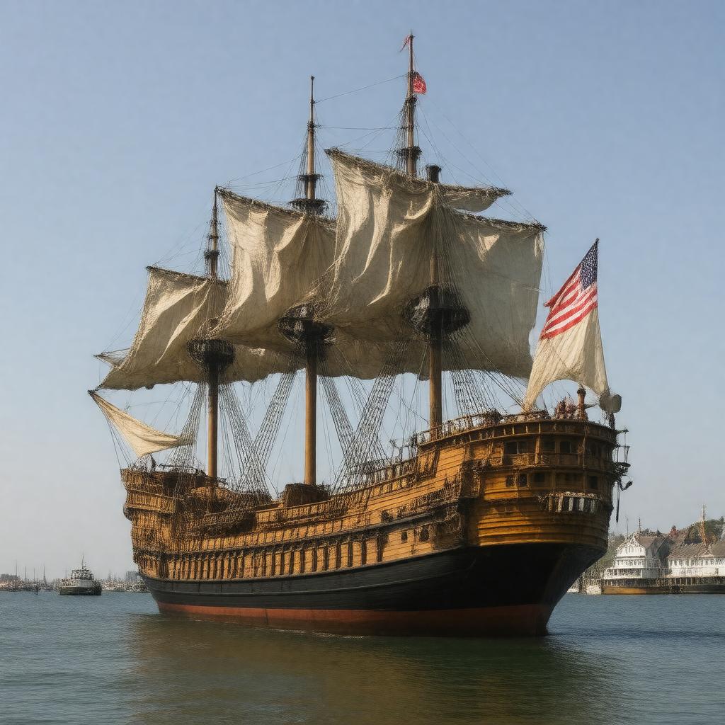 AI-created image of Mayflower II