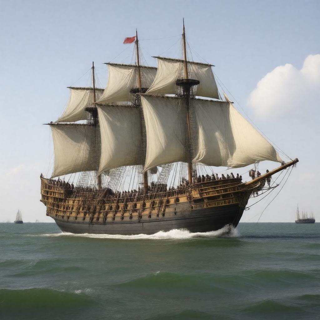 AI-created image of Mayflower
