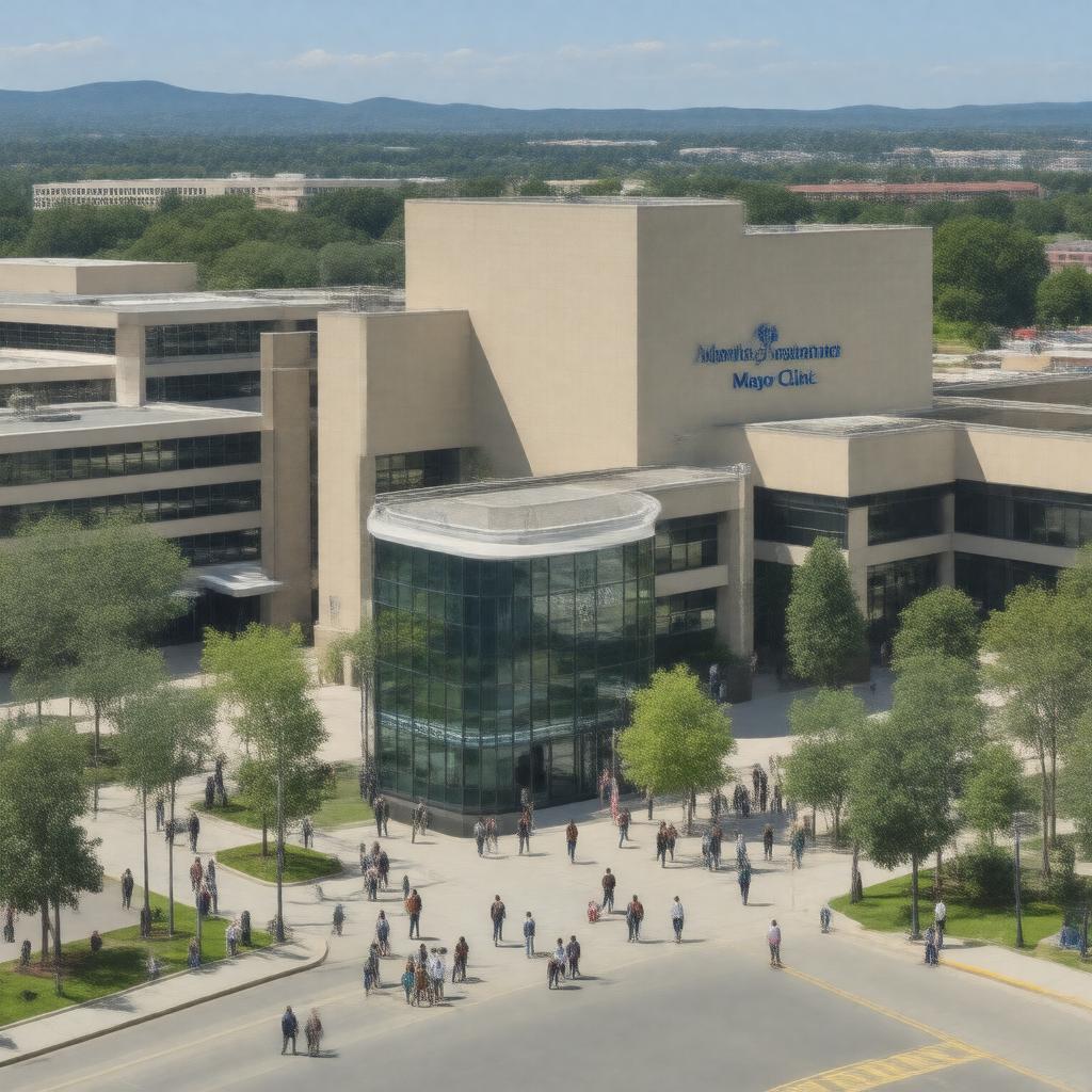 AI-created image of Mayo Clinic