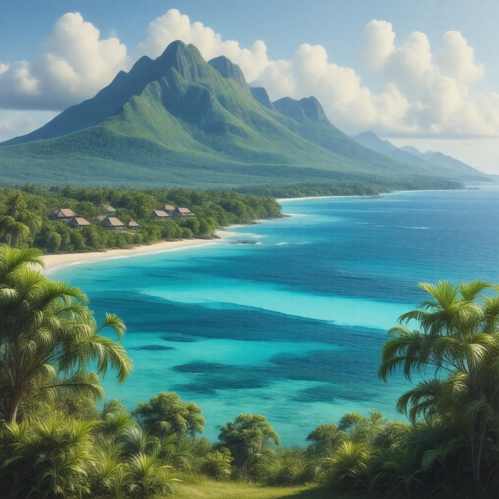 AI-created image of Mayotte