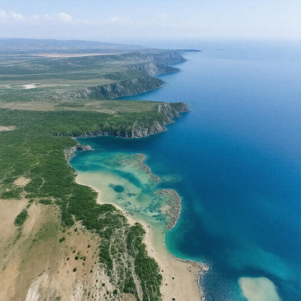 AI-created image of Mazandaran Sea