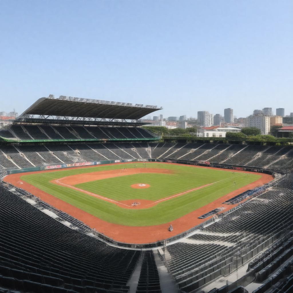 AI-created image of Mazda Zoom-Zoom Stadium Hiroshima