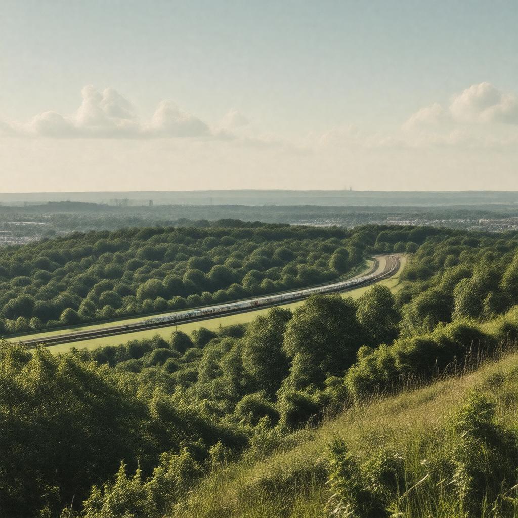 AI-created image of Maze Hill