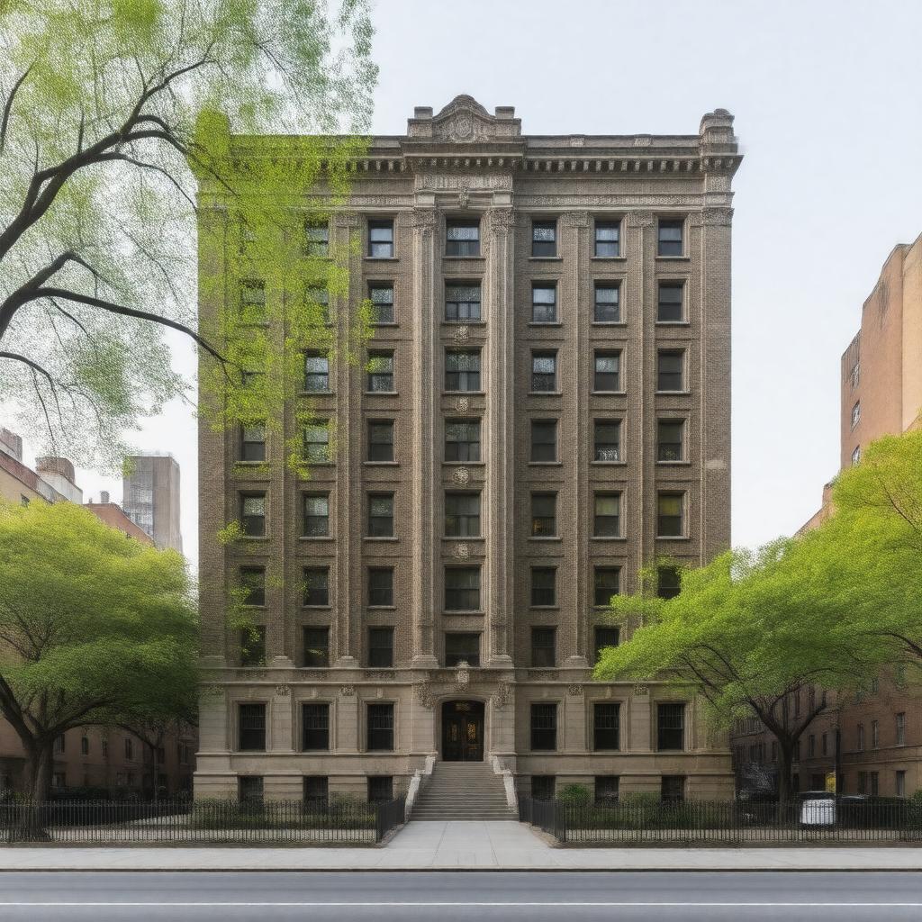 AI-created image of McBain Hall