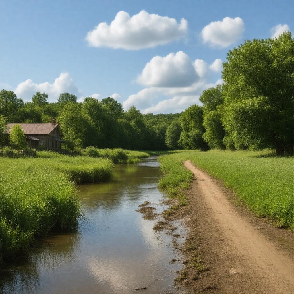 AI-created image of McCall Creek, Mississippi, United States